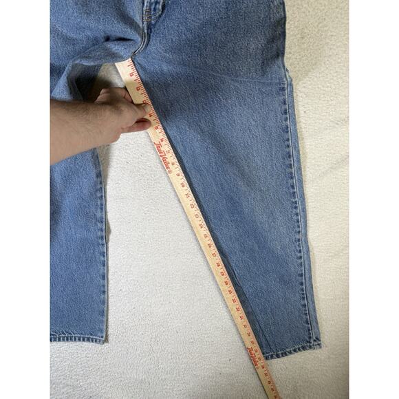 Vintage Road Rags Jeans Womens sz 1/2 25x30 Blue High Rise Medium Wash Denim - Picture 11 of 16